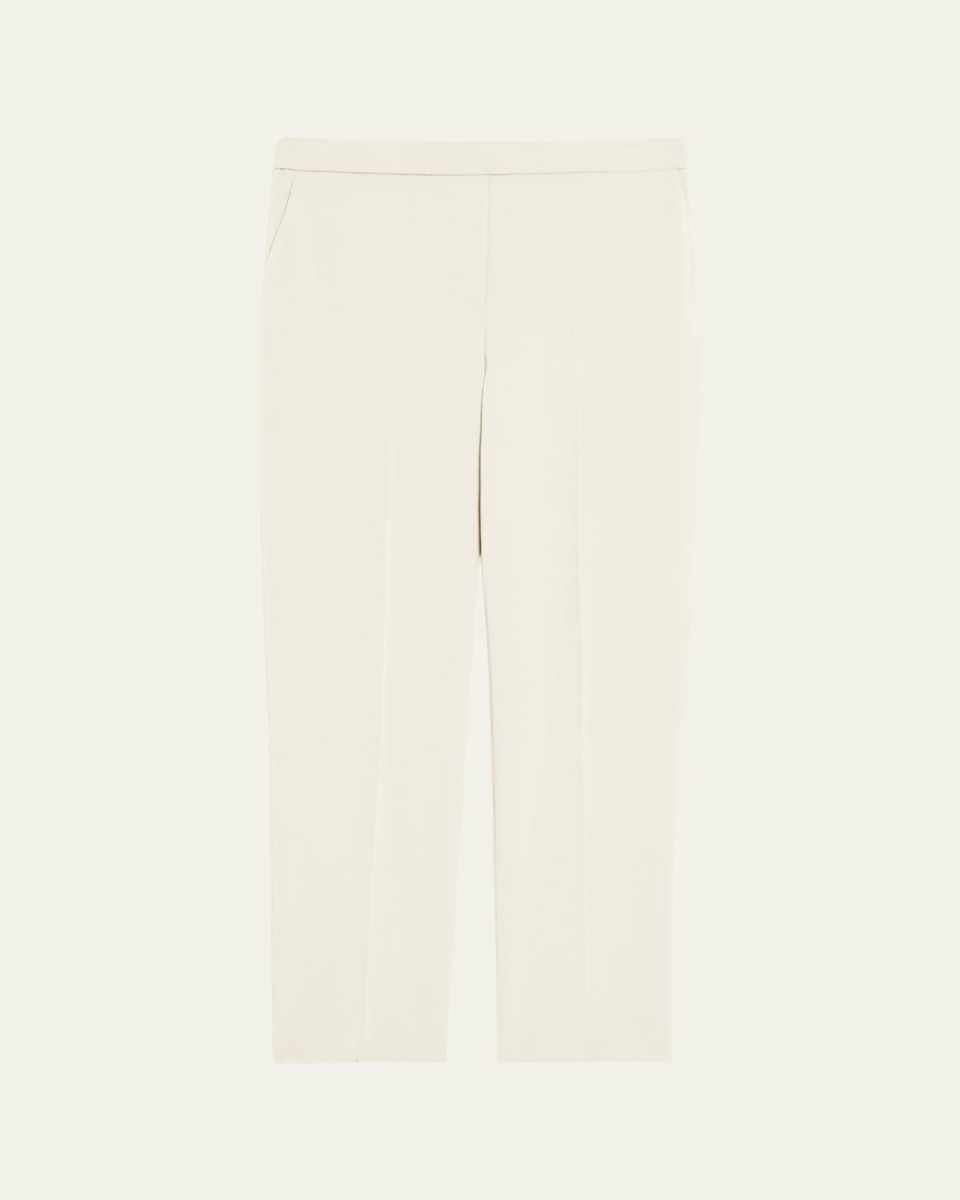Treeca Slim-Leg Pull-On Pants
